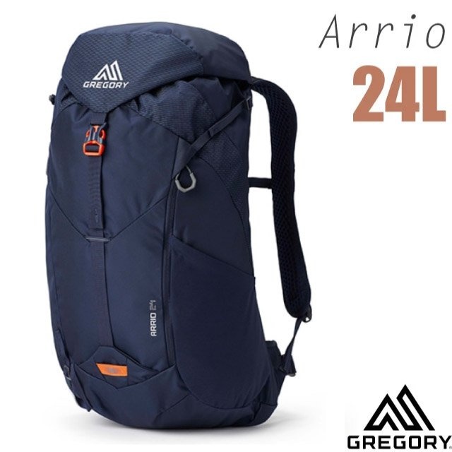 【GREGORY】ARRIO 24L 多功能健行登山背包(附全罩式防雨罩)136974-8885 火花藍✿30E010